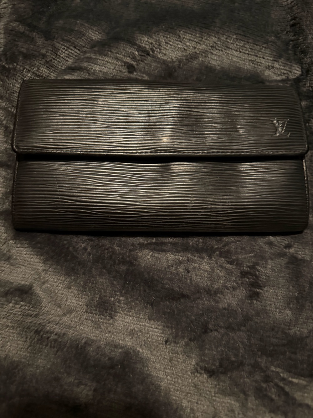 Louis Vuitton Black Epi Leather Belt